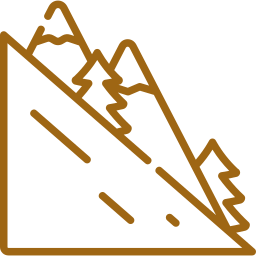 Ski slopes with mountain backdrop, representing outdoor activities and adventure options near Rams-Horn Lodge in Vail, Colorado.